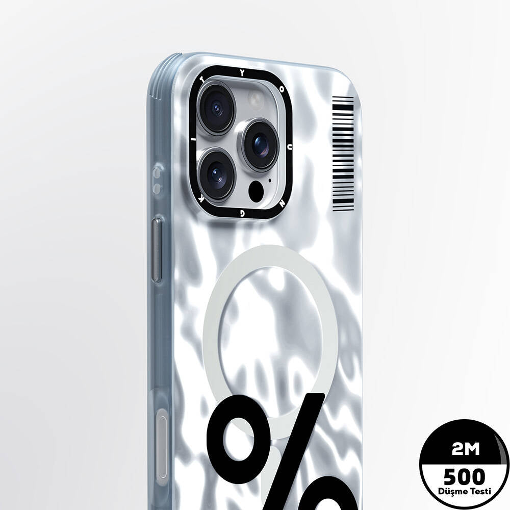 Apple iPhone 16 Pro Kılıf M-safe Şarj Özellikli Youngkit Mathematical Serisi Kapak
