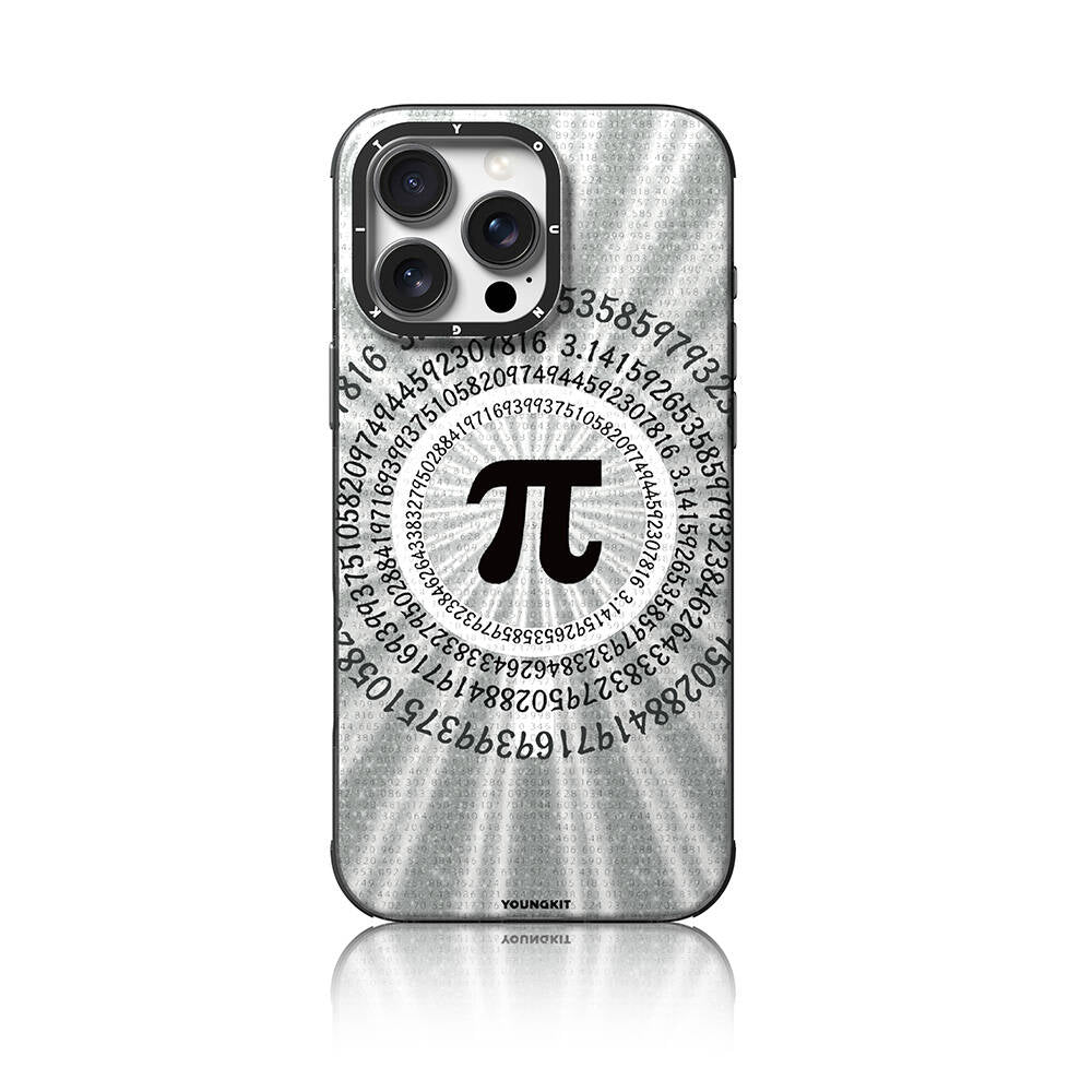 Apple iPhone 16 Pro Kılıf M-safe Şarj Özellikli Youngkit Mathematical Serisi Kapak