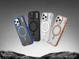 Apple iPhone 16 Pro Kılıf M-safe Şarj Özellikli Youngkit Rock Sand Serisi Kapak