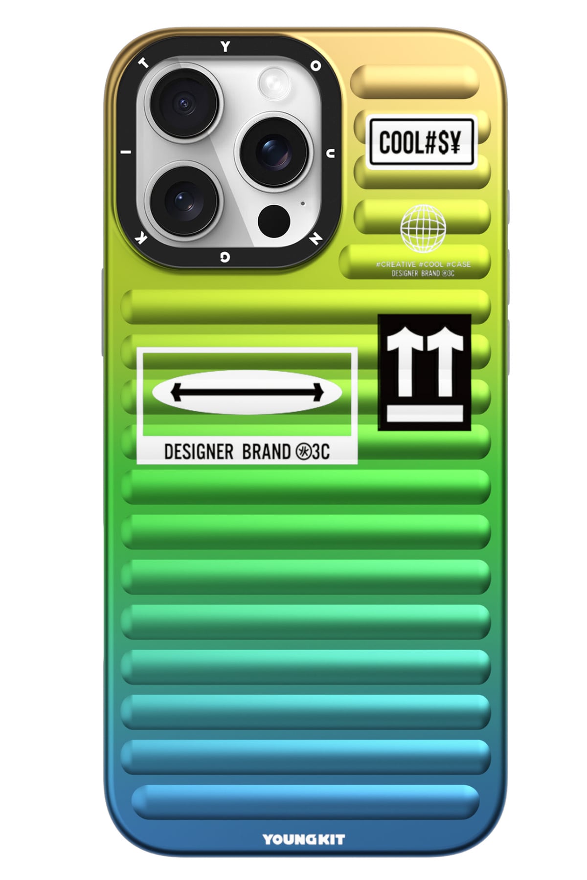 Apple iPhone 16 Pro Kılıf YoungKit The Secret Color Serisi Kapak