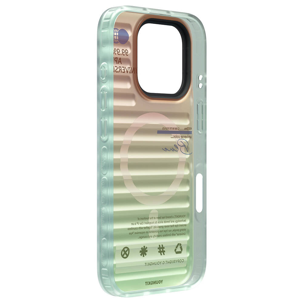 Apple iPhone 16 Pro M-safe Şarj Özellikli Youngkit Chameleon Serisi Kapak
