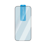 iPhone 16 Pro Max Uyumlu CaseWorld 3D Eyesafe Mavi Işık Teknolojili 0.15mm Cam Koruyucu Kurulum Kit