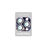 iPhone 16 Pro Max Uyumlu CaseWorld Crystal Color Serisi Full Kamera Lens Koruyucu Mor