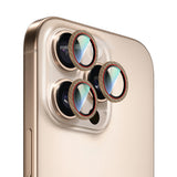 Apple iPhone 16 Pro Max CaseWorld Karbon Fiber Serisi Anti Reflective Ultra Clear Kamera Lens Koruyucu