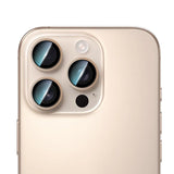 iPhone 16 Pro Max Uyumlu CaseWorld Sapphire Serisi Anti Reflective Lens Koruyucu Gold