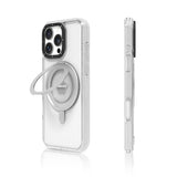 iPhone 16 Pro Max Uyumlu Kılıf M-safeli Standlı Aksiyon Butonlu Youngkit Pivot Serisi Kapak Şeffaf