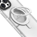 iPhone 16 Pro Max Uyumlu Kılıf M-safeli Standlı Aksiyon Butonlu Youngkit Pivot Serisi Kapak Şeffaf
