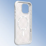 iPhone 16 Pro Max Uyumlu Kılıf M-safe Şarj Özellikli Youngkit Argyle Serisi Kapak Açık Yeşil