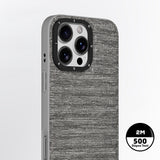 iPhone 16 Pro Max Uyumlu Kılıf M-safe Şarj Özellikli Youngkit Canvas Serisi Kapak Gri