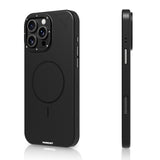 iPhone 16 Pro Max Uyumlu Kılıf M-safe Şarj Özellikli Youngkit Dynamag Serisi Kapak Siyah