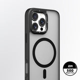 Apple iPhone 16 Pro Max Kılıf M-safe Şarj Özellikli Cam Arka Yüzey TPU Youngkit Gemstone Serisi Kapak