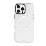 Apple iPhone 16 Pro Max Kılıf M-safe Şarj Özellikli Cam Arka Yüzey TPU Youngkit Gemstone Serisi Kapak