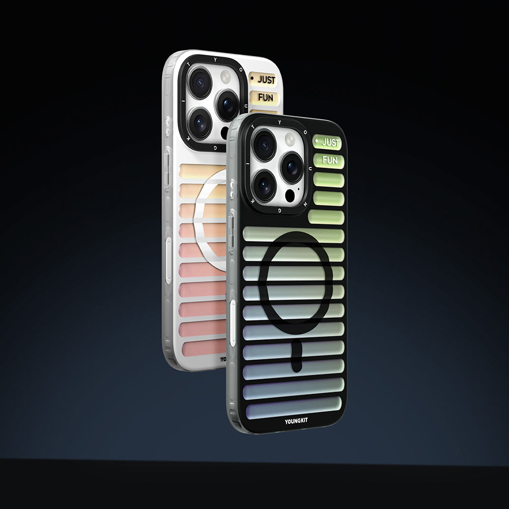 Apple iPhone 16 Pro Max Kılıf M-safe Şarj Özellikli Youngkit Geek Serisi Kapak