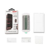 iPhone 17 Pro Max Youngkit AP 2.5D 360 Derece Privacy Temperli Cam Ekran Koruyucu Aparatlı Siyah