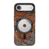 iPhone 17 Air Uyumlu Kılıf M-safe Kamera Denetim Butonlu Youngkit Technology Serisi Kapak Siyah