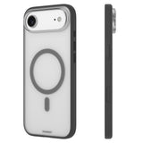 iPhone 17 Air Uyumlu Kılıf M-safe Şarj Özellikli Youngkit Clear Serisi Kapak Siyah