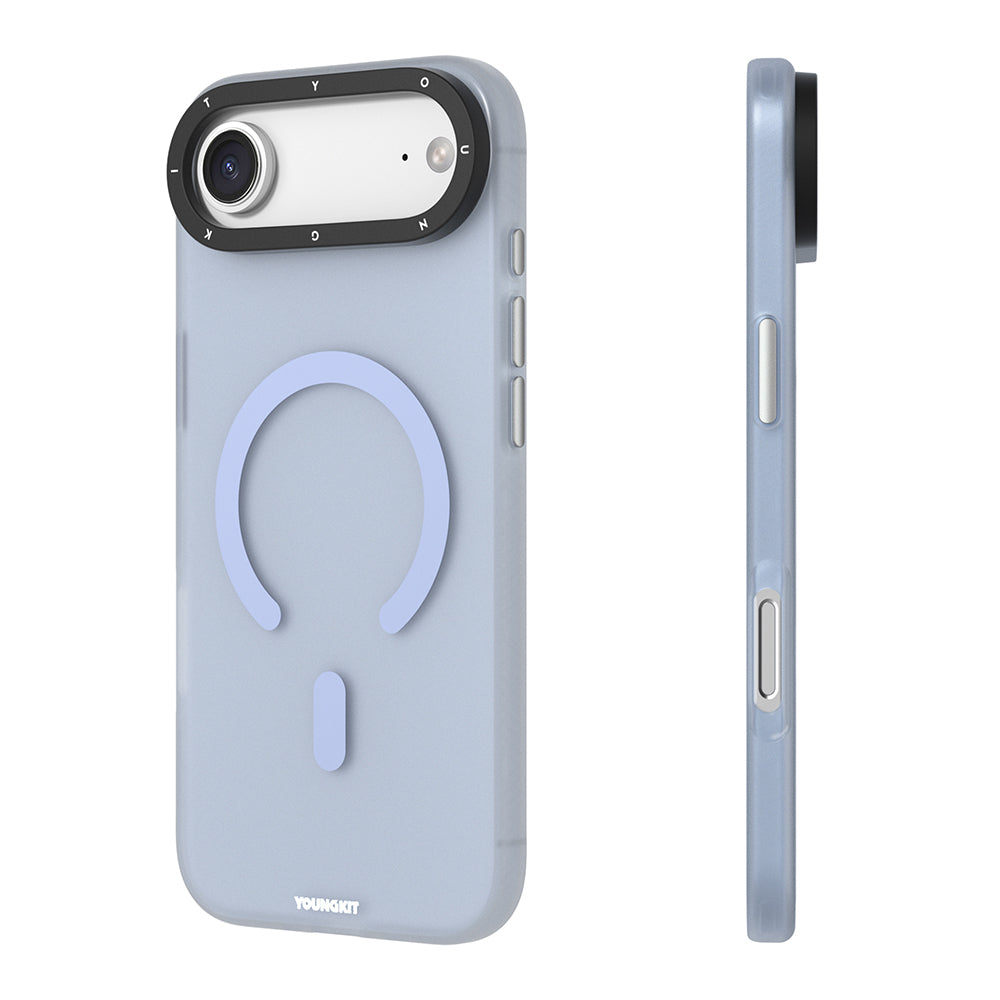 iPhone 17 Air Uyumlu Kılıf M-safe Şarj Özellikli Youngkit Hidden Sand Serisi