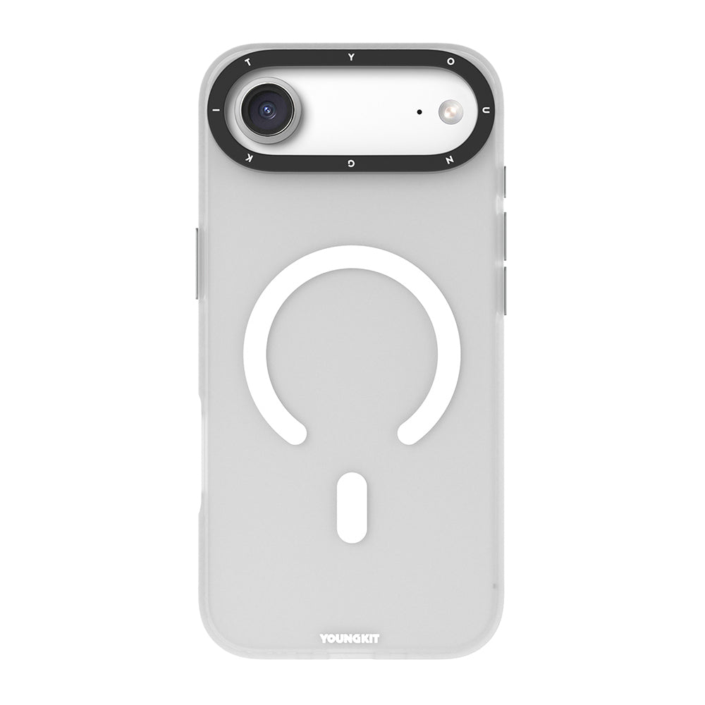 iPhone 17 Air Uyumlu Kılıf M-safe Şarj Özellikli Youngkit Hidden Sand Serisi