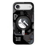 iPhone 17 Air Uyumlu Kılıf M-safe Şarj Özellikli Youngkit Starship Serisi Kapak Siyah