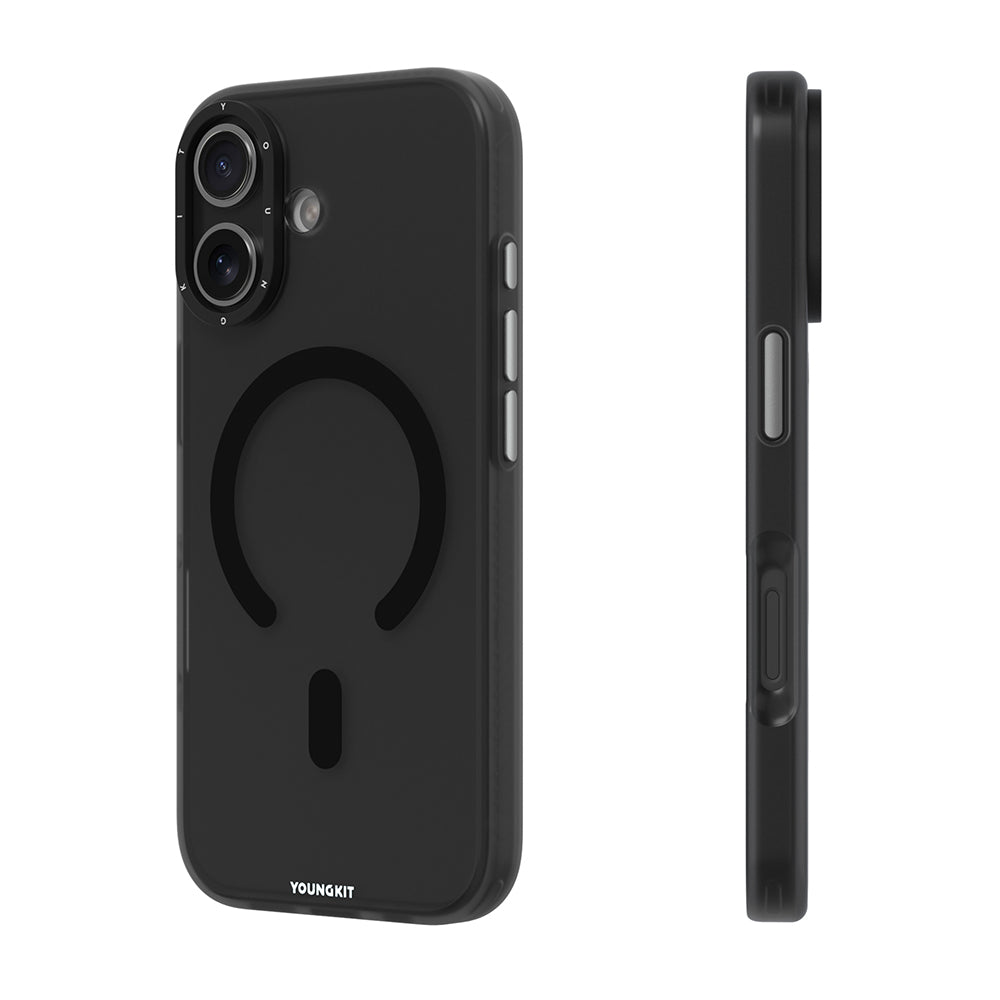 iPhone 17 Uyumlu Kılıf M-safe Şarj Özellikli Youngkit Hidden Sand Seris