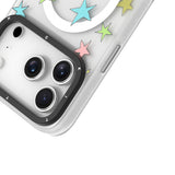 iPhone 17 Pro Uyumlu Kılıf M-Safe Şarj Özellikli Airbagli Youngkit Sweathart Serisi Kapak Gri