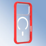 iPhone 17 Pro Uyumlu Kılıf M-safe Şarj Özellikli Airbagli Youngkit Dynamic 2 Serisi Kapak Kırmızı