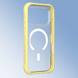 iPhone 17 Pro Uyumlu Kılıf M-safe Şarj Özellikli Airbagli Youngkit Dynamic 2 Serisi Kapak Sarı