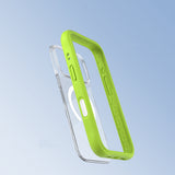 iPhone 17 Pro Uyumlu Kılıf M-safe Şarj Özellikli Airbagli Youngkit Dynamic 2 Serisi Kapak Yeşil