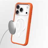 iPhone 17 Pro Uyumlu Kılıf M-safe Şarj Özellikli Airbagli Youngkit Dynamic 2 Serisi Kapak Turuncu