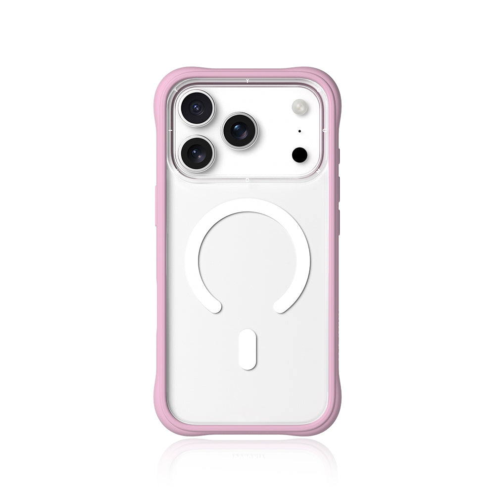 iPhone 17 Pro Uyumlu Kılıf M-safe Şarj Özellikli Airbagli Youngkit Dynamic 2 Serisi Kapak Pembe