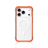iPhone 17 Pro Uyumlu Kılıf M-safe Şarj Özellikli Airbagli Youngkit Dynamic 2 Serisi Kapak Turuncu