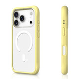 iPhone 17 Pro Uyumlu Kılıf M-safe Şarj Özellikli Airbagli Youngkit Dynamic 2 Serisi Kapak Sarı