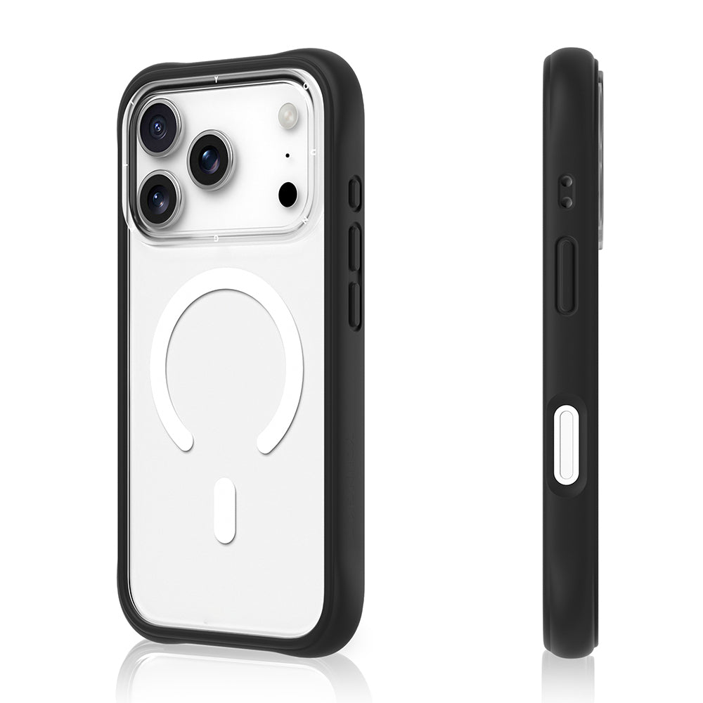 iPhone 17 Pro Uyumlu Kılıf M-safe Şarj Özellikli Airbagli Youngkit Dynamic 2 Serisi Kapak Siyah