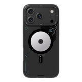 iPhone 17 Pro Uyumlu Kılıf M-safe Şarj Özellikli Disk Desenli Youngkit Disc Battle