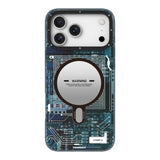 iPhone 17 Pro Uyumlu Kılıf M-safe Kamera Denetim Butonlu Youngkit Technology Serisi Kapak Siyah