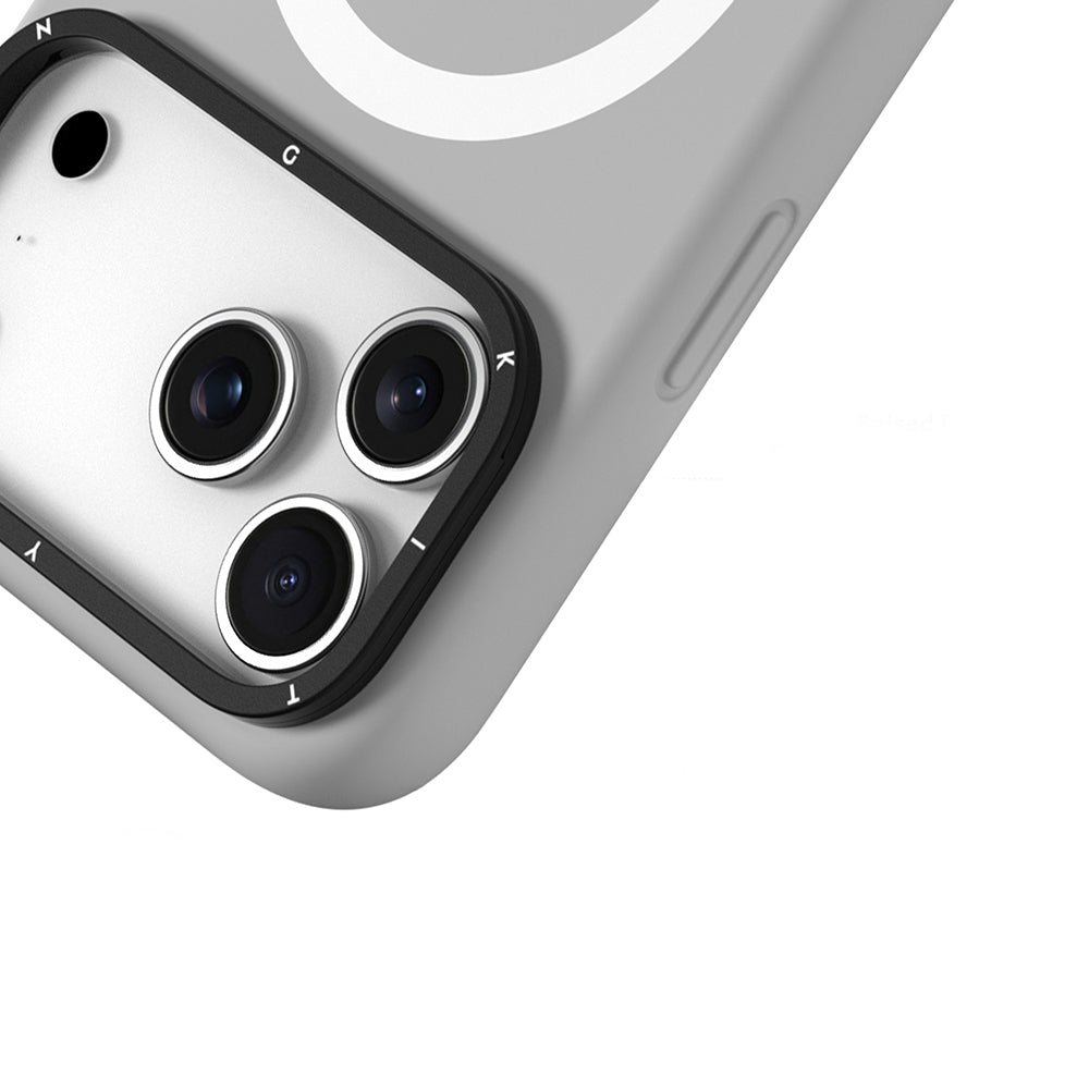 iPhone 17 Pro Uyumlu Kılıf M-Safe Özellikli Kamera Standlı Youngkit Gel Cream Serisi