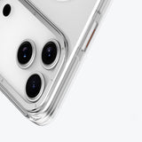 iPhone 17 Pro Uyumlu Kılıf M-safe Şarj Özellikli Şeffaf Youngkit Crystal Shield Serisi Kapak Şeffaf