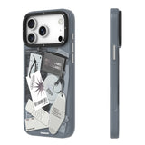 iPhone 17 Pro Uyumlu Kılıf M-Safe Şarj Özellikli Youngkit Different Dimension Serisi Kapak Turuncu