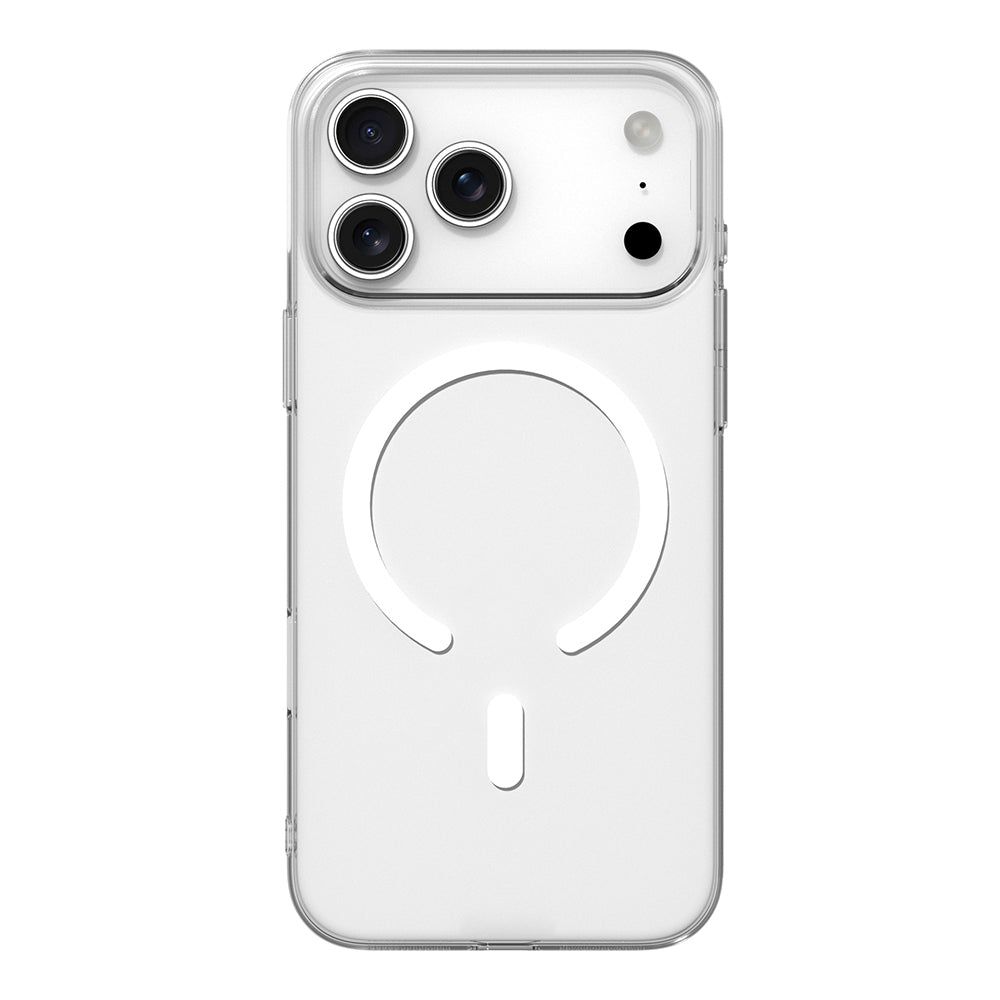 iPhone 17 Pro Uyumlu Kılıf M-safe Şarj Özellikli Youngkit High Definition Serisi Kapak Şeffaf