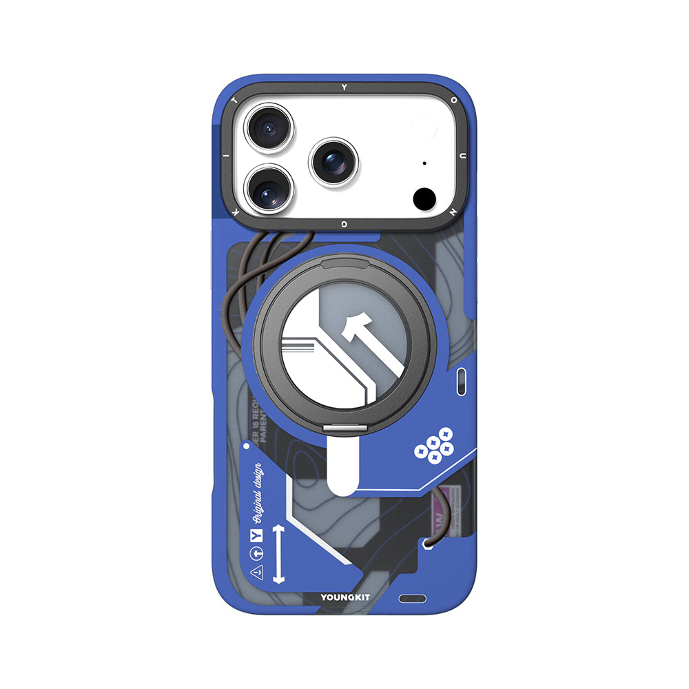 iPhone 17 Pro Uyumlu Kılıf M-safe Şarj Özellikli Youngkit Starship Serisi