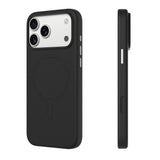 iPhone 17 Pro Uyumlu Kılıf M-Safe Şarj Özellikli Youngkit Vela Serisi Kapak - Siyah