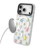 iPhone 17 Pro Max Uyumlu Kılıf M-Safe Şarj Özellikli Airbagli Youngkit Sweathart Serisi Kapak Siyah