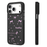 iPhone 17 Pro Max Uyumlu Kılıf M-Safe Şarj Özellikli Airbagli Youngkit Sweathart Serisi Kapak Siyah