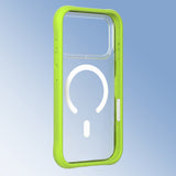 iPhone 17 Pro Max Uyumlu Kılıf M-safe Şarj Özellikli Airbagli Youngkit Dynamic 2 Serisi Kapak Yeşil