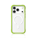 iPhone 17 Pro Max Uyumlu Kılıf M-safe Şarj Özellikli Airbagli Youngkit Dynamic 2 Serisi Kapak Yeşil
