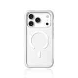 iPhone 17 Pro Max Uyumlu Kılıf M-safe Şarj Özellikli Airbagli Youngkit Dynamic 2 Serisi Kapak Beyaz