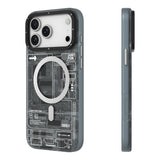 iPhone 17 Pro Max Uyumlu Kılıf M-safe Kamera Denetim Butonlu Youngkit Technology Seri Kapak Siyah