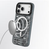 iPhone 17 Pro Max Uyumlu Kılıf M-safe Kamera Denetim Butonlu Youngkit Technology Seri Kapak Siyah