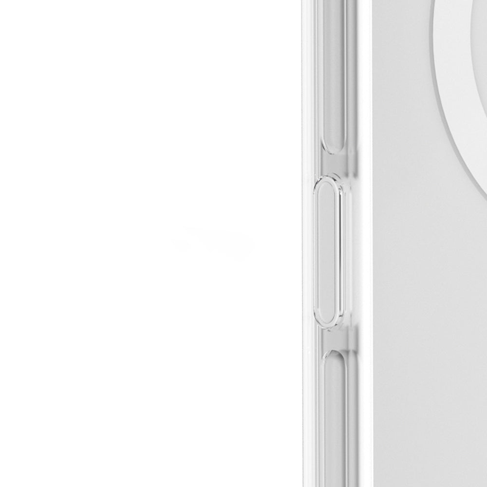 iPhone 17 Pro Max Uyumlu Kılıf M-safe Özellikli Şeffaf Youngkit Crystal Shield Serisi Kapak Siyah