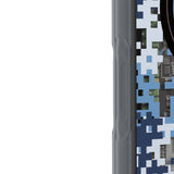 iPhone 17 Pro Max Uyumlu Kılıf M-Safe Şarj Özellikli Youngkit Camouflage Sykell Serisi Kapak Mavi